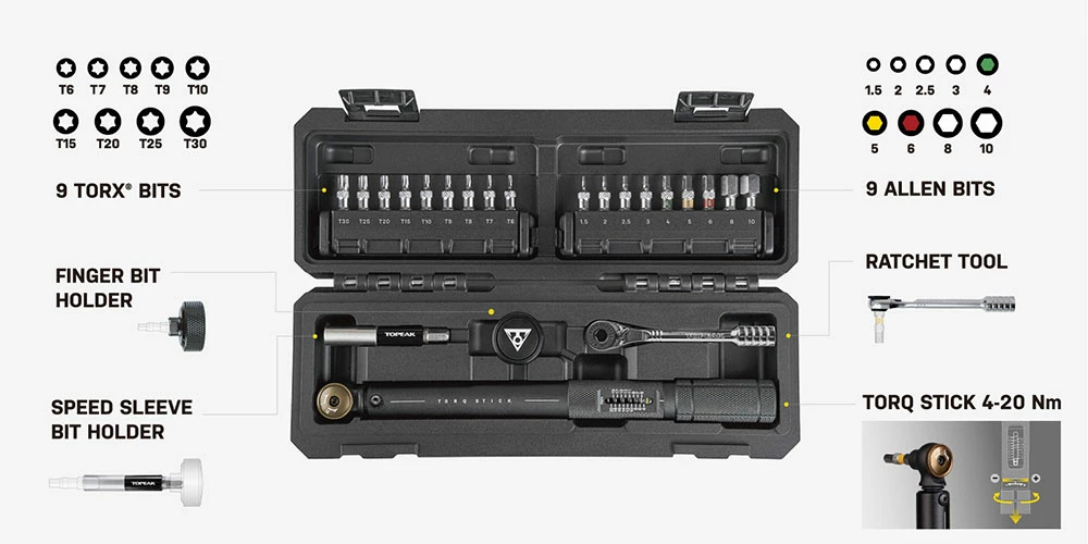 Topeak Clé Dynamométrique Torq Stick Pro 4-20 Nm – Image 5