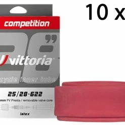 Vittoria Latex De Compétition 25/28-622 Tube 48mm (10 Pièces)