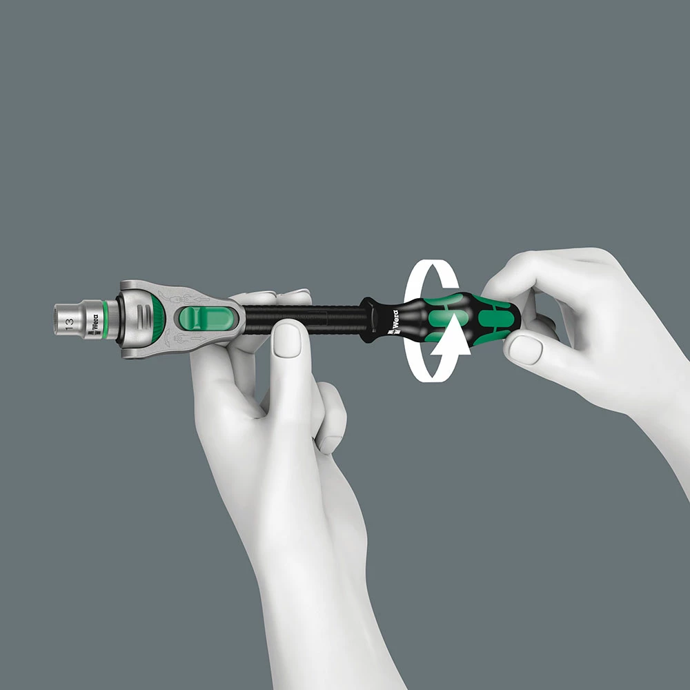 Wera 8000 B SB Cliquet Zyklop Speed, à Carré 3/8" – Image 4