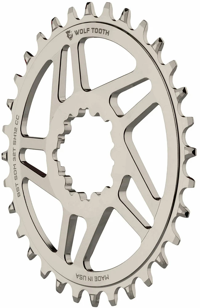 Wolf Tooth Components Plateau SRAM DM/Shimano 12 Vitesses Boost 3mm Offset – Image 2