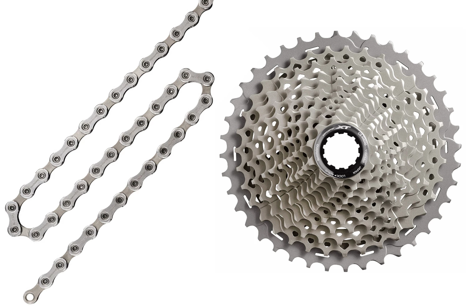 Shimano XT CN-HG701+CS-M8000 11 Fois Kit D'usure 11-42