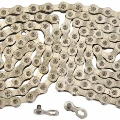 YBN Chaîne E-Bike 9 Vitesses S9e S2 136 Maillons Argentée