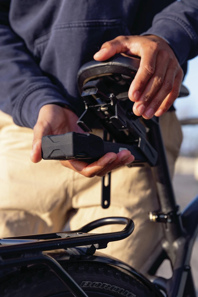 Abus SH-SF Adaptateur Pour Fixation De Selle, Housse De Pluie Incluse – Image 3