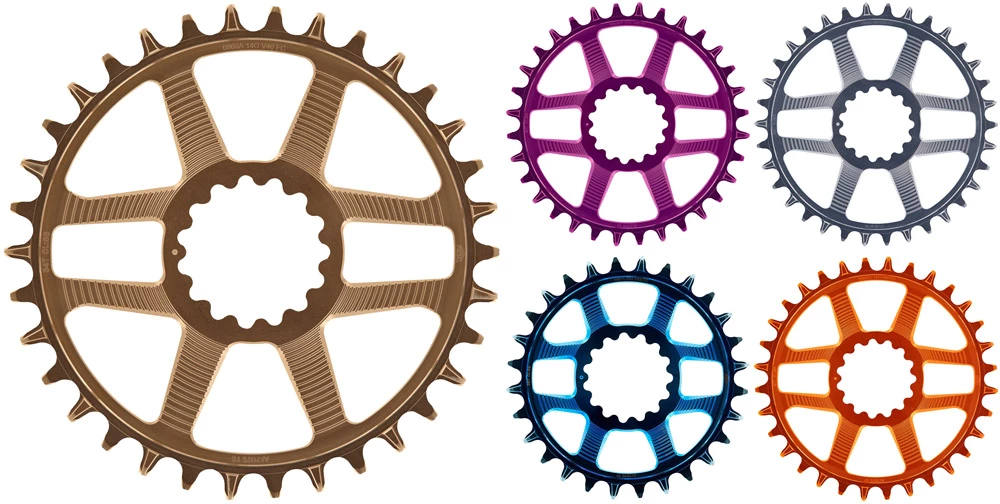 E-thirteen Plateau Helix R DirectMount 34T Pour 11/12 Vitesses