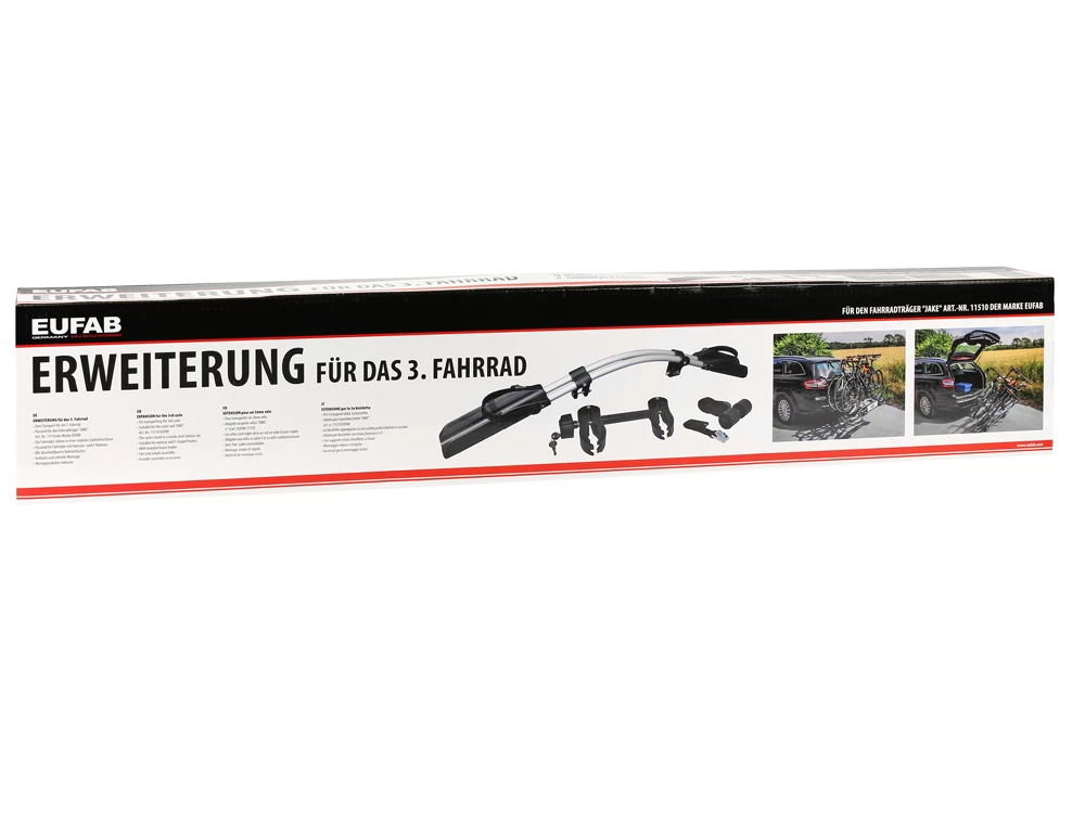 EUFAB Rail D'extension Pour Porte-vélos Jake – Image 2