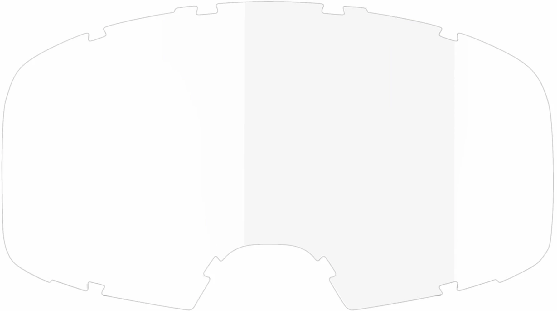 IXS Clear Single Lens (Anti-Fog) - Goggle