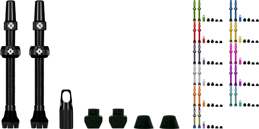 Muc-Off Tubeless Valve Kit V2 Valves Universelles 60 Mm