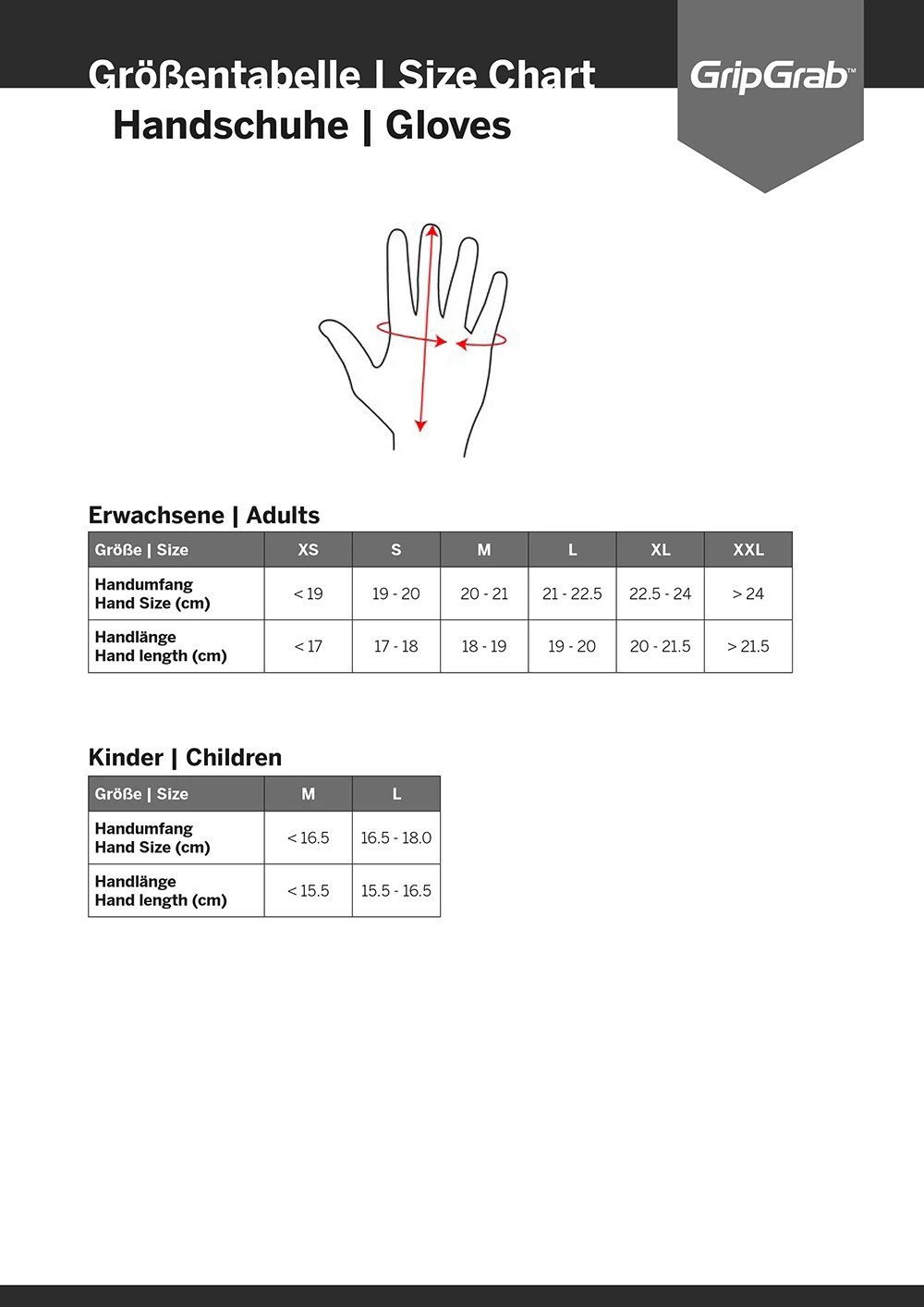 GripGrab Shark Full Finger - Women's MTB Gloves – Image 3