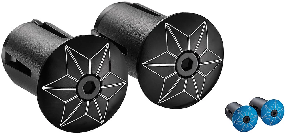 Supacaz Bouchons De Guidon Star Plugz Anodized
