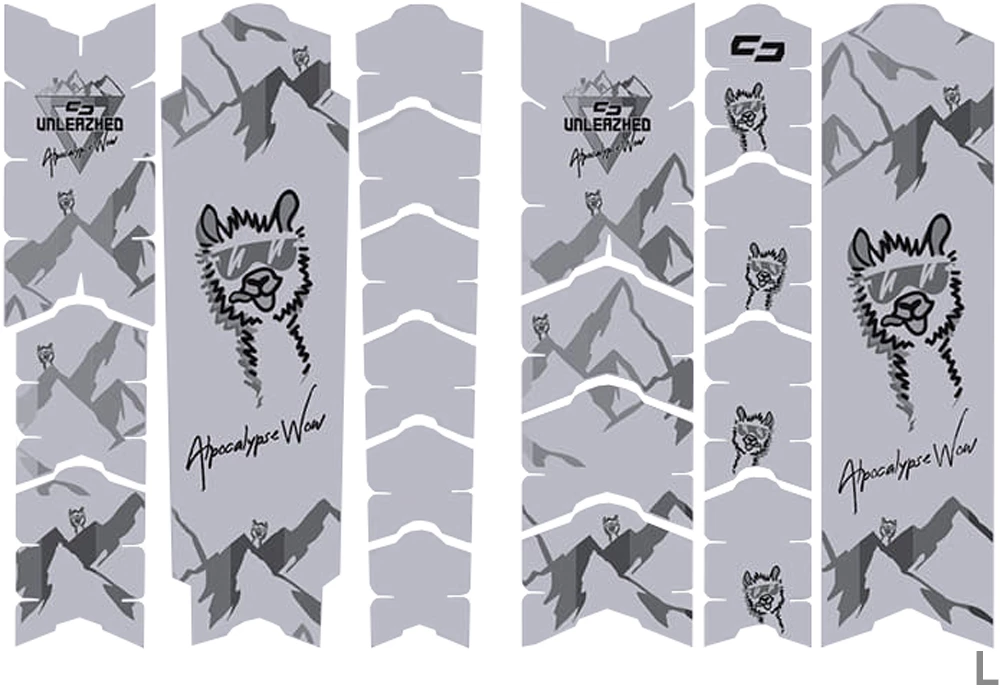 Unleazhed Unscratch Frame Film De Protection Pour Cadre - Alpocalypse-Alpenrose Samerberg Black Matt – Image 4