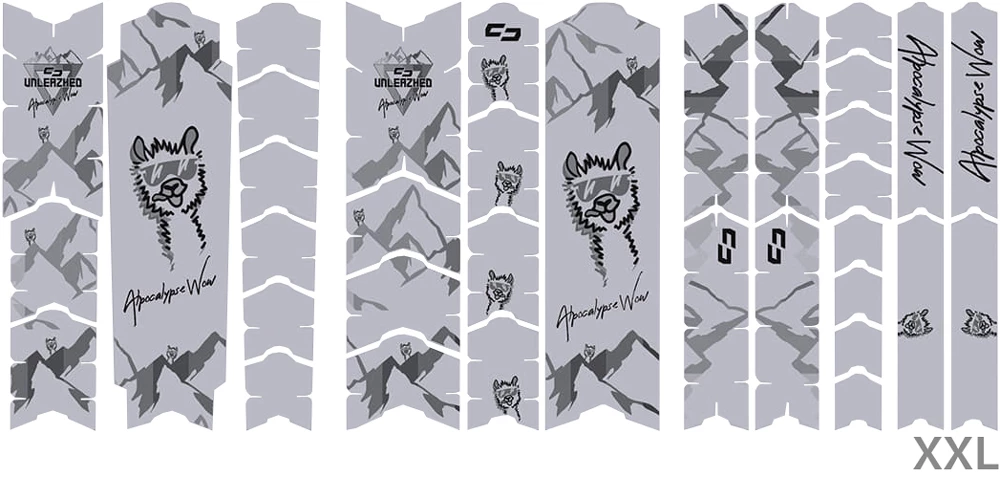 Unleazhed Unscratch Frame Film De Protection Pour Cadre - Alpocalypse-Alpenrose Samerberg Black Matt – Image 5